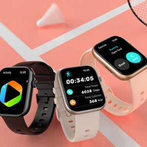 New Wireless Charger P89 Smart Watch Full Screen Touch Display Bluetooth Calling - Five Star Fynds