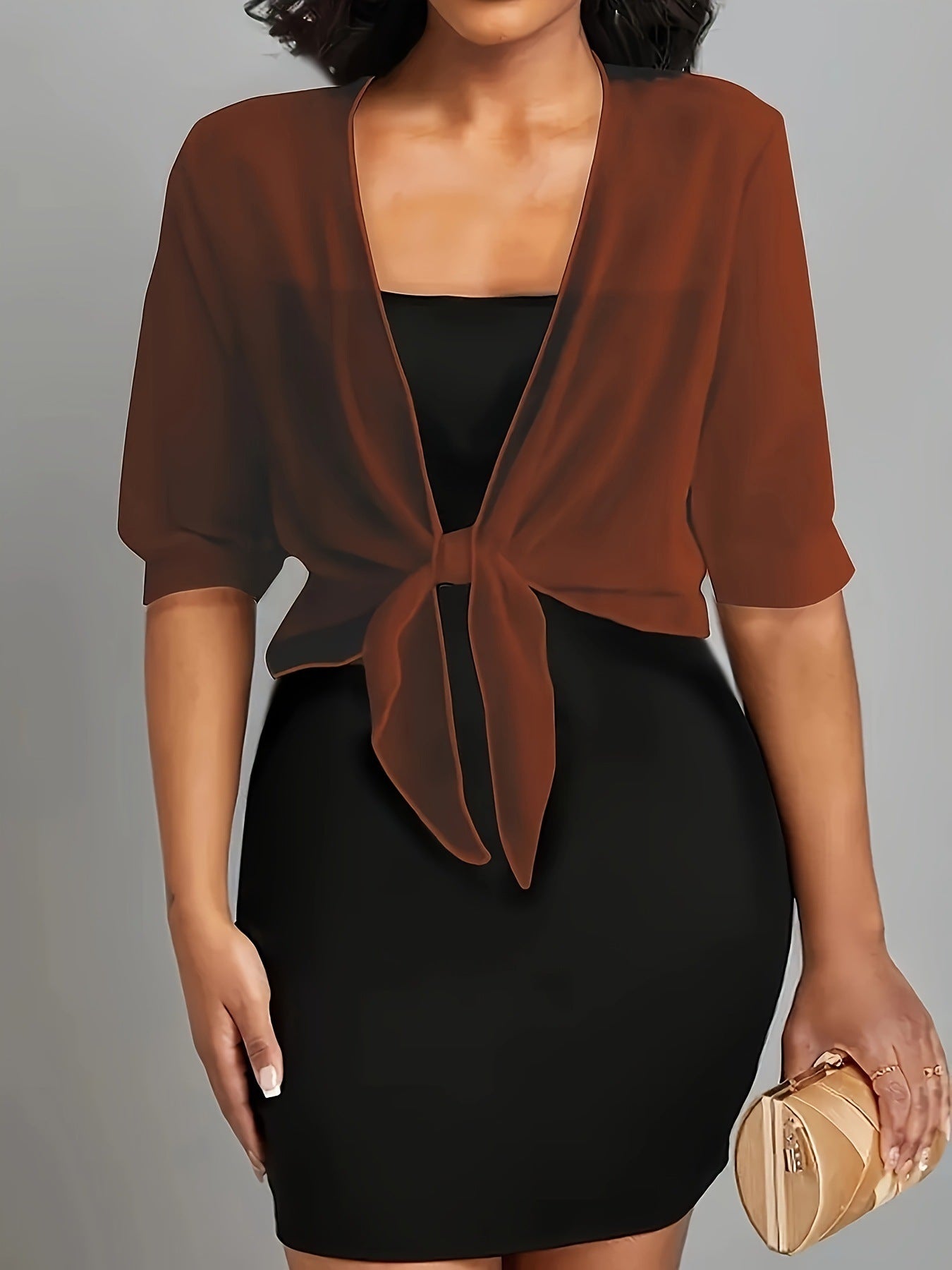 Shawl Short Coat Women's Waistcoat Thin Cardigan