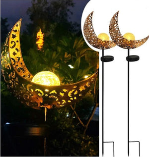 LED Solar Flame Light Metal LED Garden Light Flame Effect Lamp Waterproof Outdoor Lights Landscape Lights Solar Decorative Light - Five Star Fynds