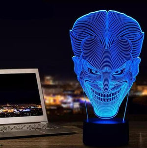 Usb Color 3d Led Lamp - Five Star Fynds
