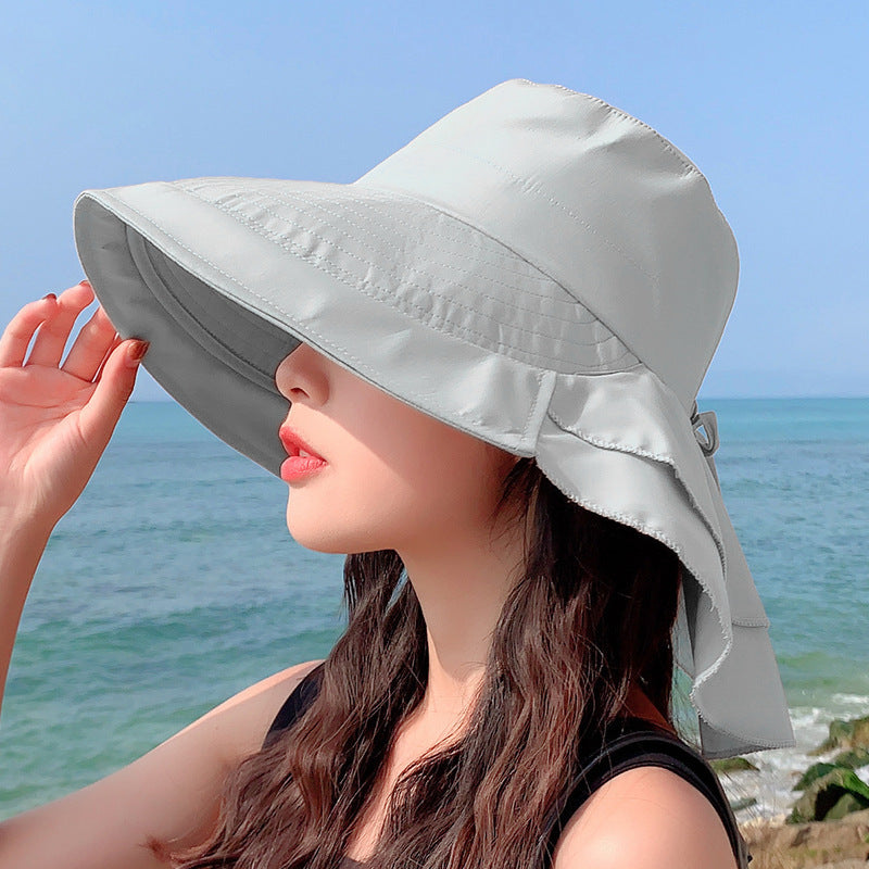 Hat Female Summer Neck Sun Protection Sun Hat