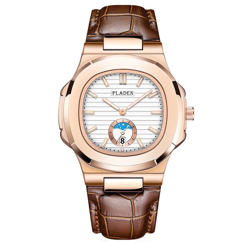 Pladen Men's Luxury Watch – Timeless Sophistication - Five Star Fynds