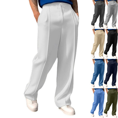 Men's Casual Drawstring Loose Track Pants - Five Star Fynds