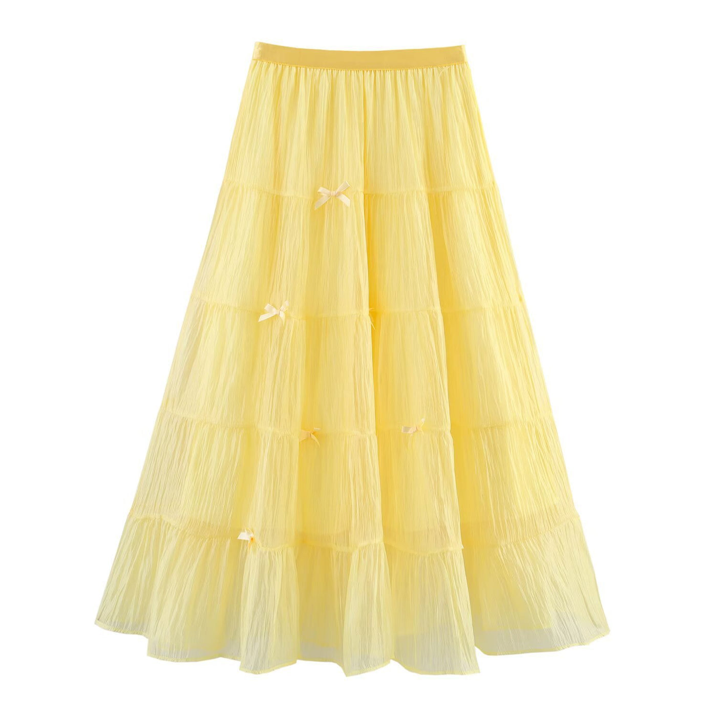 Three-dimensional Bow Fairy Multi-layer Gauze Gauze Skirt Cake Dress