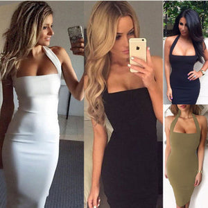 Halter sexy dress female - Five Star Fynds