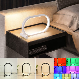 Usb Plug-In Lamp Oval Acrylic Lamp Touch Control Dimmable Modern Simple Creative Night Lamp Bedside Reading Lamp Desk Table Led - Five Star Fynds