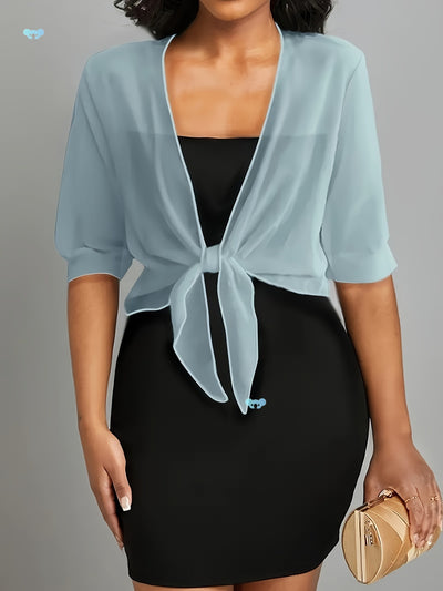 Shawl Short Coat Women's Waistcoat Thin Cardigan