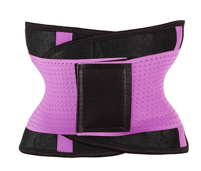 Waist Trimmer Belt Body Shaper Abdominal Trainer Weight Loss Fat Burning Straps - Five Star Fynds