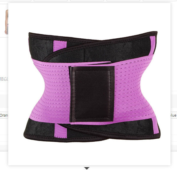 Waist Trimmer Belt Body Shaper Abdominal Trainer Weight Loss Fat Burning Straps - Five Star Fynds