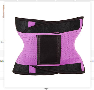 Waist Trimmer Belt Body Shaper Abdominal Trainer Weight Loss Fat Burning Straps - Five Star Fynds