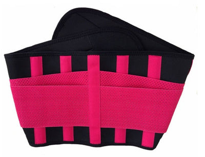 Waist Trimmer Belt Body Shaper Abdominal Trainer Weight Loss Fat Burning Straps - Five Star Fynds