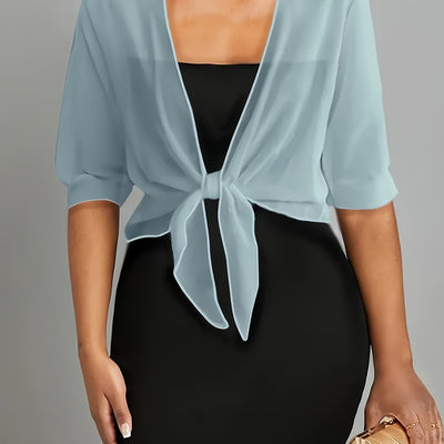 Shawl Short Coat Women's Waistcoat Thin Cardigan - Five Star Fynds