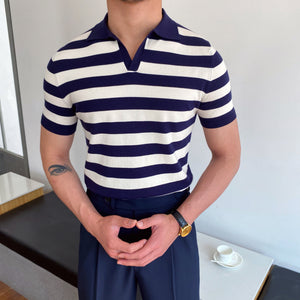 Men's Versatile Striped Casual Shirt - Five Star Fynds
