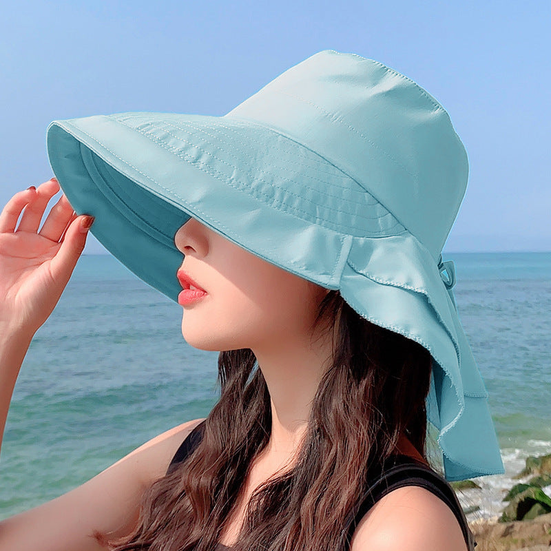 Hat Female Summer Neck Sun Protection Sun Hat