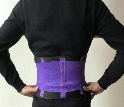 Waist Trimmer Belt Body Shaper Abdominal Trainer Weight Loss Fat Burning Straps - Five Star Fynds