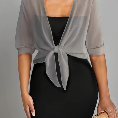 Shawl Short Coat Women's Waistcoat Thin Cardigan