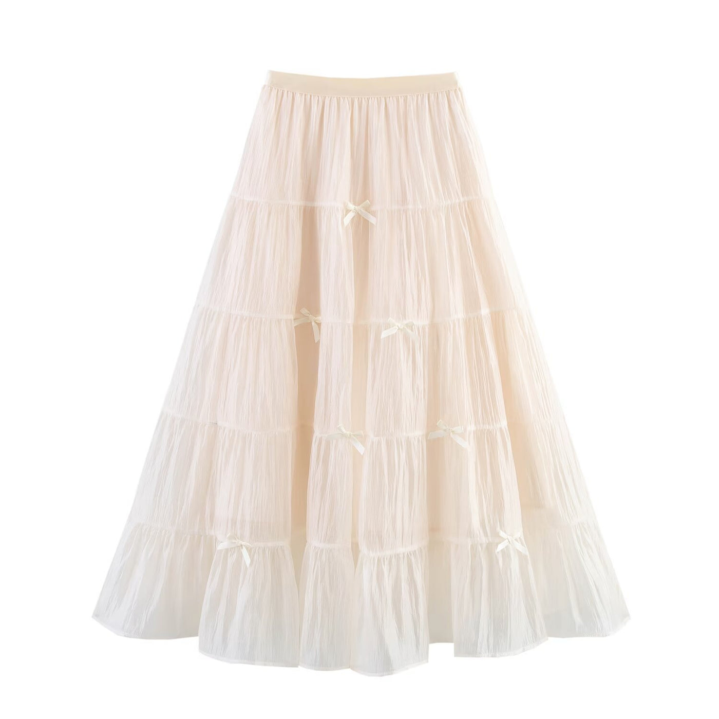 Three-dimensional Bow Fairy Multi-layer Gauze Gauze Skirt Cake Dress