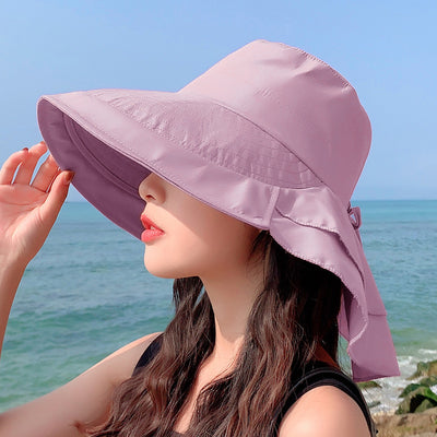 Hat Female Summer Neck Sun Protection Sun Hat