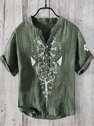Plus Size Digital Printing Men's Short Sleeve - Five Star Fynds