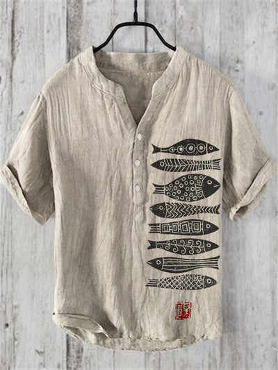 Plus Size Digital Printing Men's Short Sleeve - Five Star Fynds