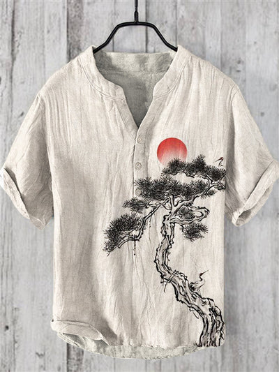 Plus Size Digital Printing Men's Short Sleeve - Five Star Fynds