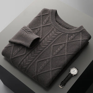 Thick Loose Sweater Twist Base Cardigan - Five Star Fynds
