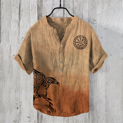 Plus Size Digital Printing Men's Short Sleeve - Five Star Fynds