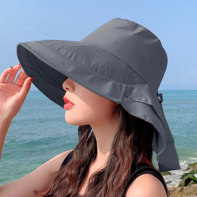 Hat Female Summer Neck Sun Protection Sun Hat