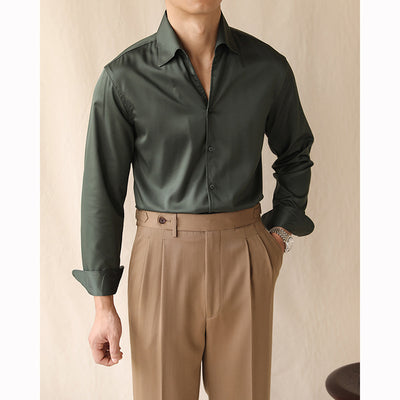 One-piece Collar Long-sleeved Shirt - Five Star Fynds