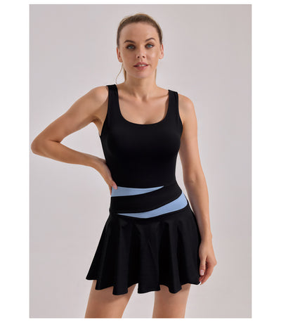 High-elasticity Summer New Dress, Nude Sensation, Anti-exposure Sports Dress - Five Star Fynds