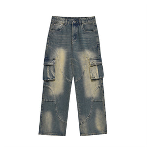 Fashion Work Clothes Pocket Jeans For Men - Five Star Fynds