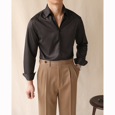 One-piece Collar Long-sleeved Shirt - Five Star Fynds
