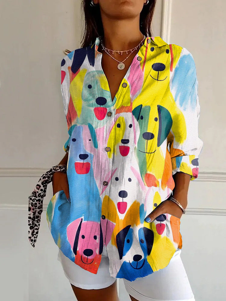 Summer European And American Half Sleeve Shirt Printed 3D Shirt - Five Star Fynds