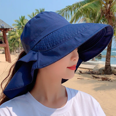 Hat Female Summer Neck Sun Protection Sun Hat