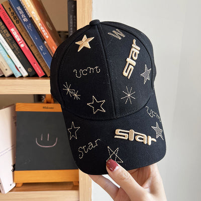Lovers Wild Casual Sun-proof Face-looking Small Peaked Cap For Men