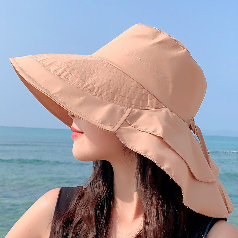 Hat Female Summer Neck Sun Protection Sun Hat